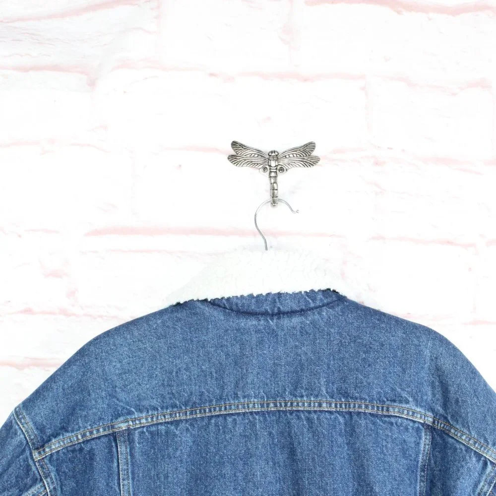 Levi's Mens Blue Cotton Polyester Lined Denim Jacket Size XL - Picture 5 of 12